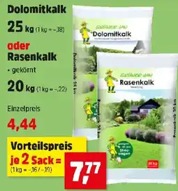 Thomas Philipps GRÜNER JAN Dolomitkalk oder Rasenkalk Angebot