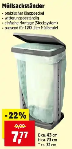 Thomas Philipps Müllsackständer Angebot
