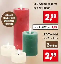 Thomas Philipps LED-Stumpenkerze Angebot