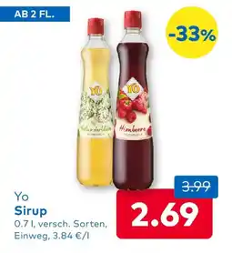T&G Yo Sirup Angebot