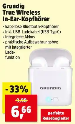 Thomas Philipps Grundig True Wireless In-Ear-Kopfhörer Angebot
