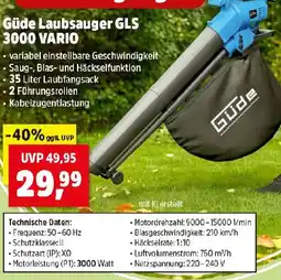 Thomas Philipps Güde Laubsauger GLS 3000 VARIO Angebot