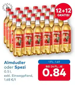 T&G Almdudler oder Spezi Angebot