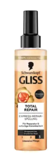 dm Schwarzkopf Gliss Kur Total Repair Express-Repair-Spülung Angebot