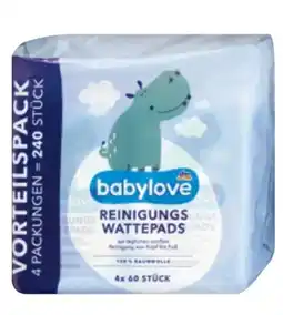 dm Babylove Reinigungs-Wattepads Angebot