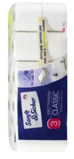 dm Sanft & Sicher Toilettenpapier Classic Angebot