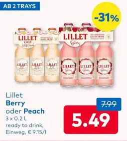 T&G Lillet Berry oder Peach Angebot
