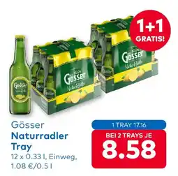 T&G Gösser Naturradler Tray Angebot