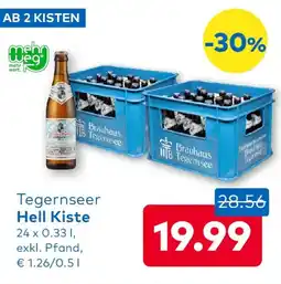 T&G Tegernseer Hell Kiste Angebot