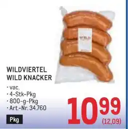 Metro WILDVIERTEL WILD KNACKER Angebot