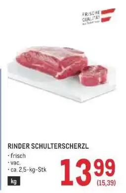Metro Rinder Schulterscherzl Angebot