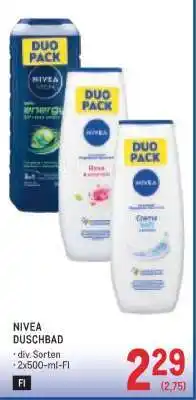 Metro NIVEA DUSCHBAD Angebot
