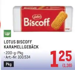 Metro LOTUS BISCOFF KARAMELLGEBÄCK Angebot