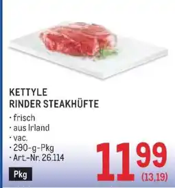 Metro KETTYLE RINDER STEAKHÜFTE Angebot