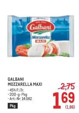 Metro Galbani Mozzarella Maxi Angebot