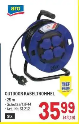 Metro OUTDOOR KABELTROMMEL Angebot