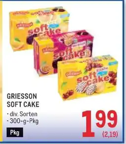 Metro GRIESSON SOFT CAKE Angebot