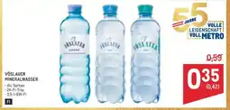 Metro Vöslauer Mineralwasser Angebot