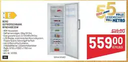 Metro BEKO GEFRIERSCHRANK RFNE448E35W Angebot