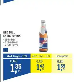Metro RED BULL ENERGYDRINK Angebot