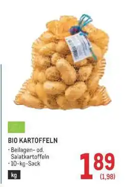 Metro Bio-Kartoffeln Angebot