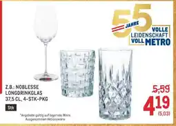 Metro NOBLESSE LONGDRINKGLAS Angebot