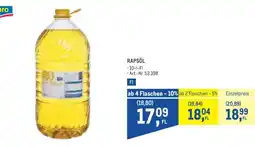 Metro RAPSÖL Angebot