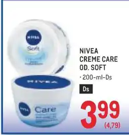 Metro NIVEA CREME CARE OD. SOFT Angebot