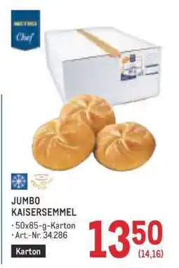 Metro JUMBO KAISERSEMMEL Angebot