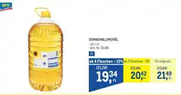 Metro SONNENBLUMENÖL Angebot