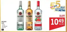 Metro Bacardi Rum Angebot