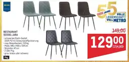 Metro RESTAURANT SESSEL JARA Angebot