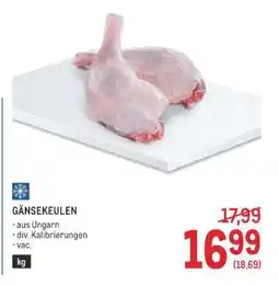 Metro GÄNSEKEULEN Angebot