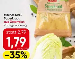 Eurospar frisches SPAR Sauerkraut Angebot