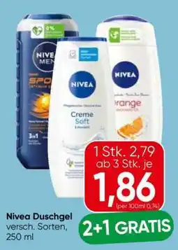 Eurospar Nivea Duschgel Angebot