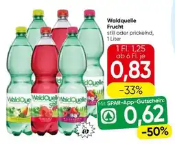 Eurospar Waldquelle Frucht Angebot