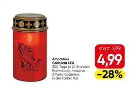 Eurospar Ambrosius Grablicht LED Angebot