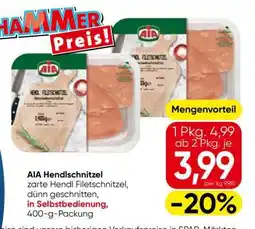 Eurospar AIA Hendlschnitzel Angebot
