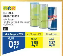 Metro RED BULL ENERGY DRINK Angebot