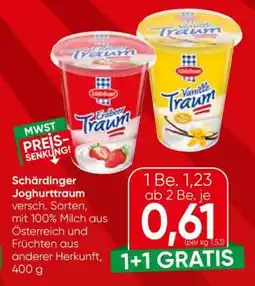 Eurospar Schärdinger Joghurttraum Angebot