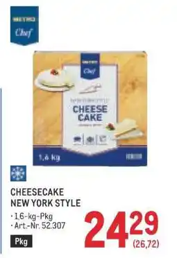 Metro CHEESECAKE NEW YORK STYLE Angebot