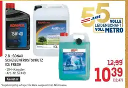 Metro SONAX SCHEIBENFROSTSCHUTZ ICE FRESH Angebot