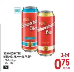 Metro Schwechater Bier od. Alkoholfrei Angebot