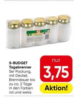 Eurospar S-BUDGET Tagebrenner Angebot