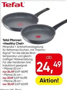 Eurospar Tefal Pfannen Healthy Chef Angebot
