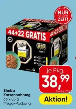 Eurospar Sheba Katzennahrung Angebot