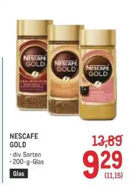 Metro Nescafe Gold Angebot