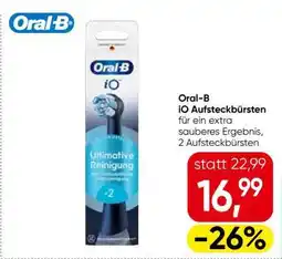 Eurospar Oral-B iO Aufsteckbürsten Angebot