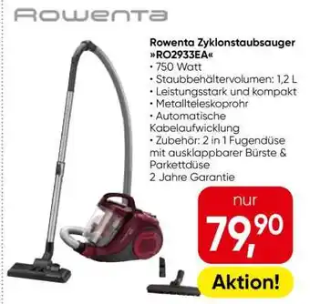 Rowenta Zyklonstaubsauger RO2933EA