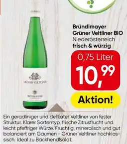 Eurospar Bründlmayer Grüner Veltliner Bio Angebot